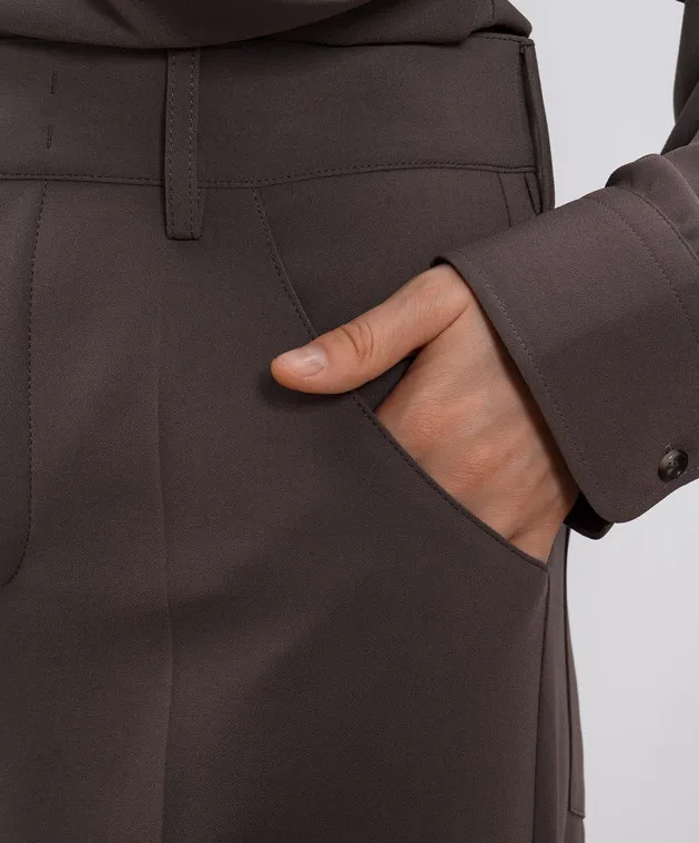 Philosophy di Lorenzo Serafini Pants in khaki color