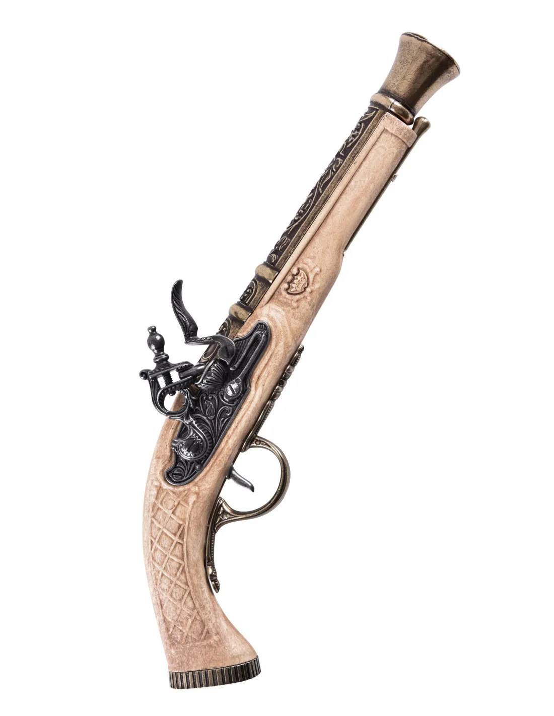 Pistola de duelo Espingole acabado marfil, siglo XVIII