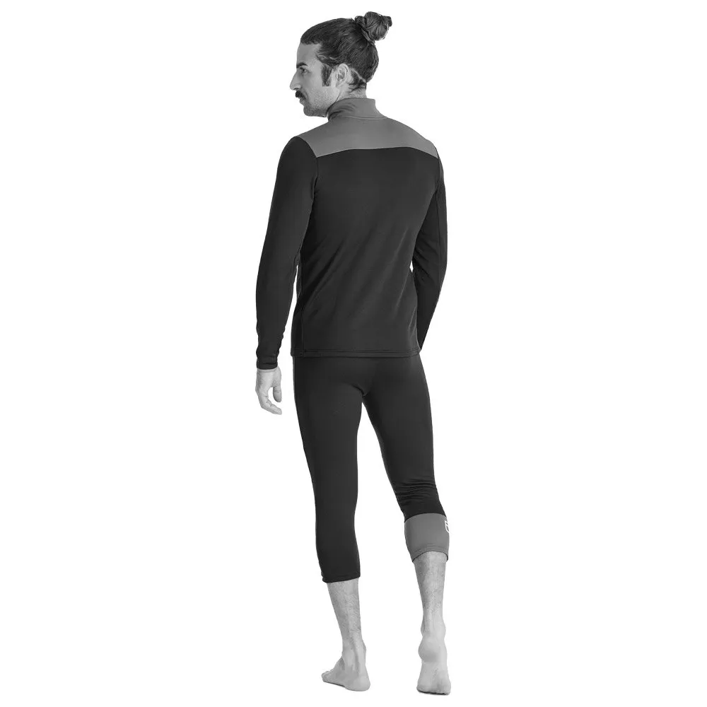 Polar Ortovox Fleece Light Zip Neck M Black Raven