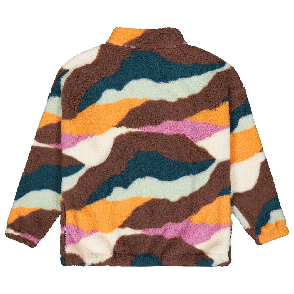 Polar Picture Gypsi Zip Fleece Strates Print
