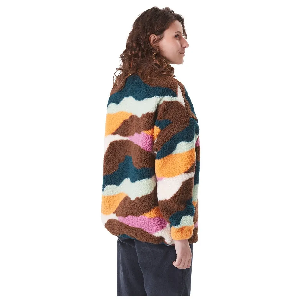 Polar Picture Gypsi Zip Fleece Strates Print