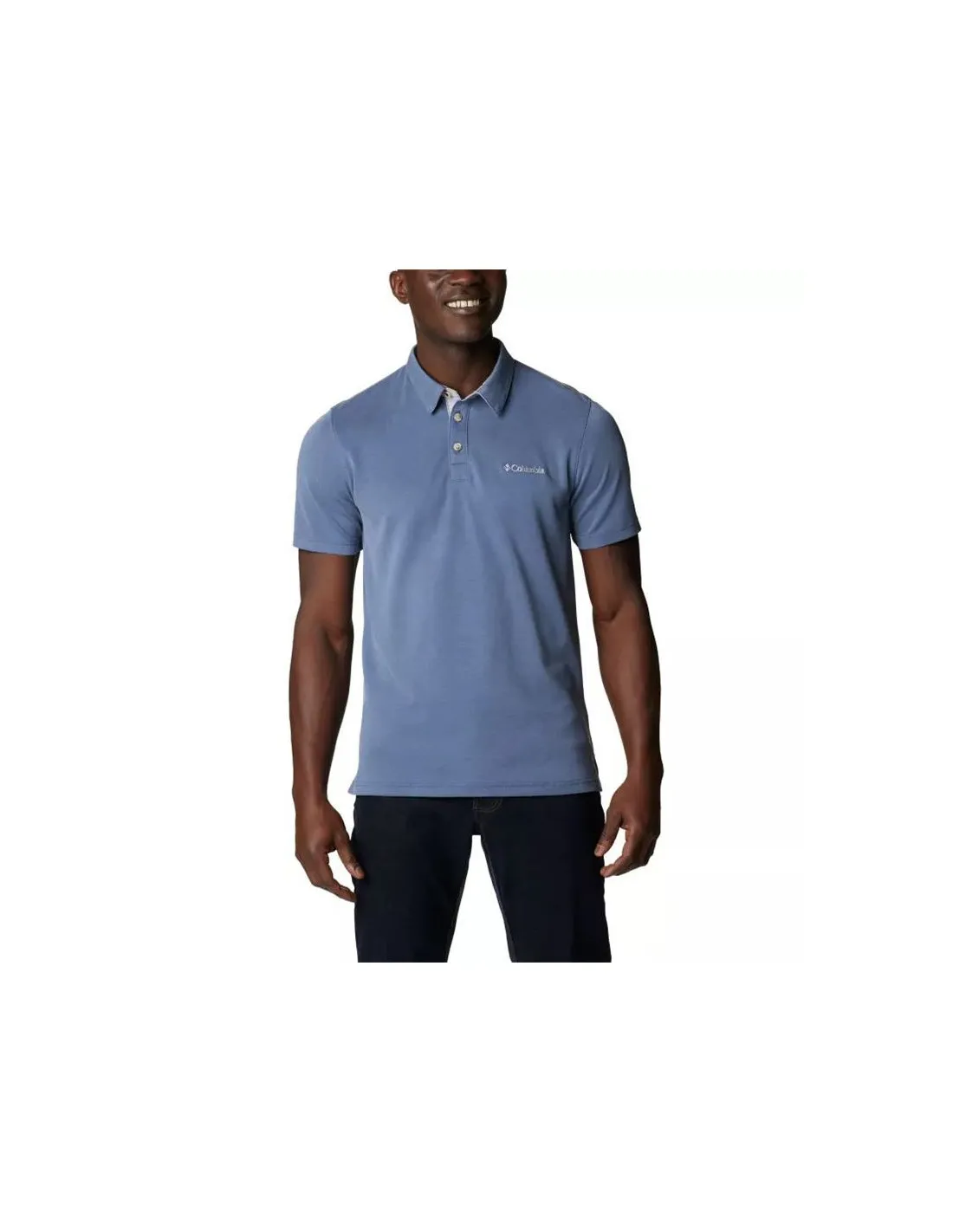 Polo Columbia Nelson Point™ Hombre Azul