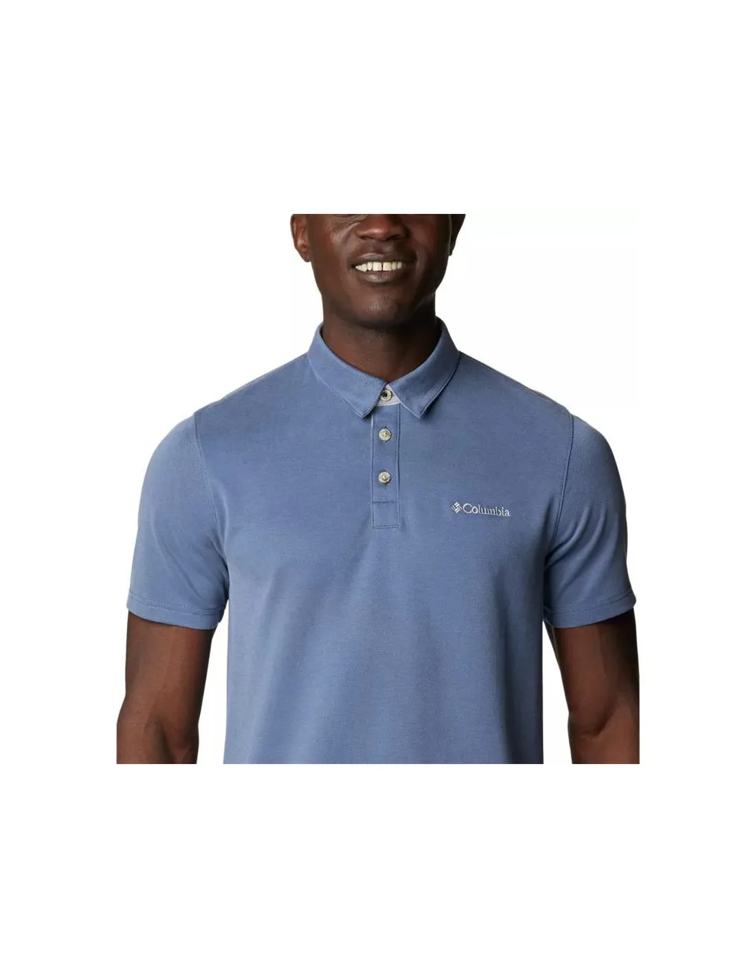 Polo Columbia Nelson Point™ Hombre Azul