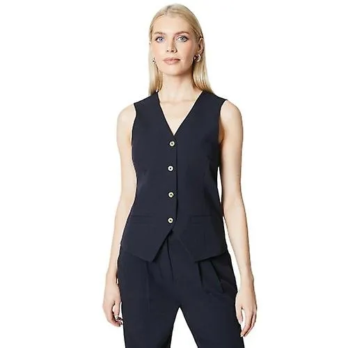 PRINCIPLES WOMENS/LADIES BUTTONDOWN WAISTCOAT