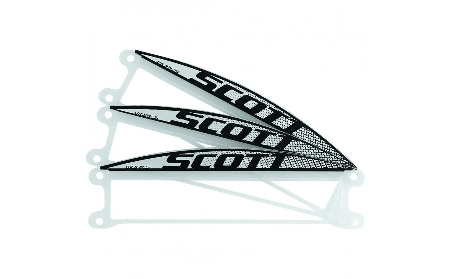 Rejilla Antiadherente Scott WFS Hustle Mx Pack 3