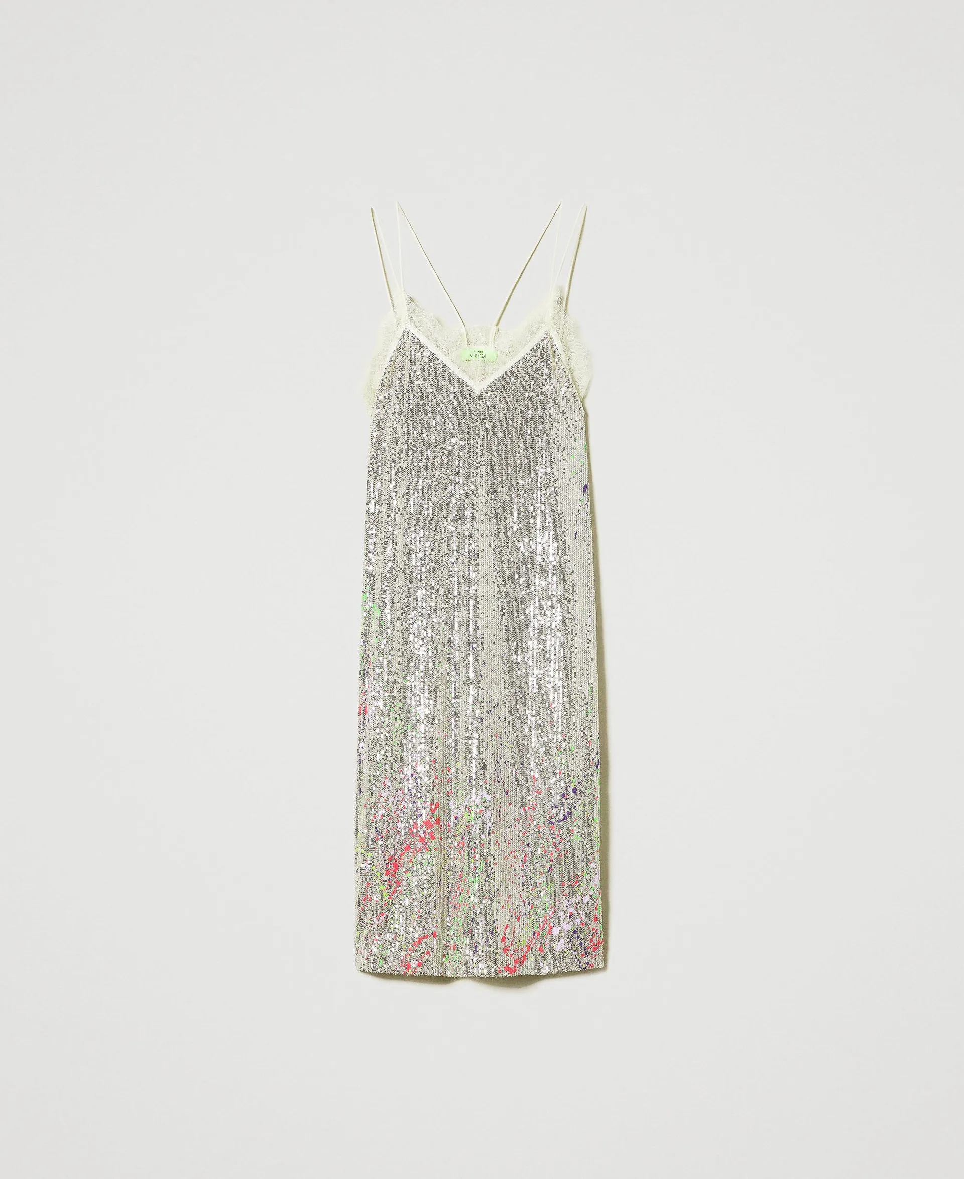 ROBE MIDI MYFO AVEC SEQUINS ALLOVER