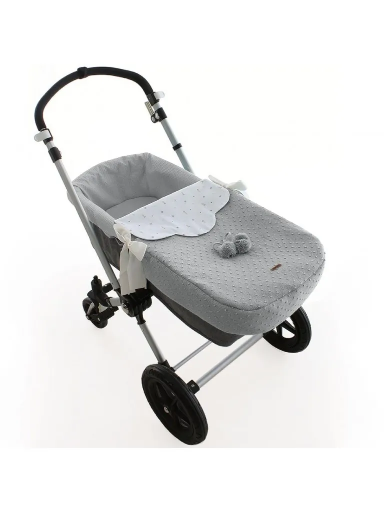 Saco para capazo con colcha reversible Uzturre
