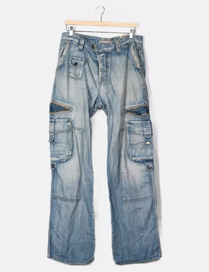 Salsa Jeans Denim azul cargo