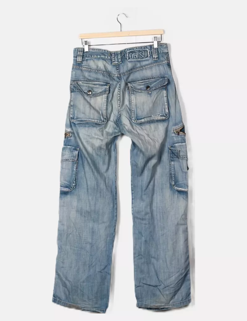 Salsa Jeans Denim azul cargo