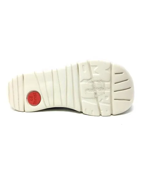 sandalia camper azul velcro
