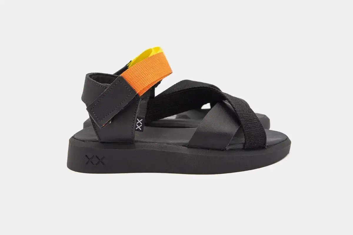 SANDALIA MUJER  PITON BICOLOR NEW