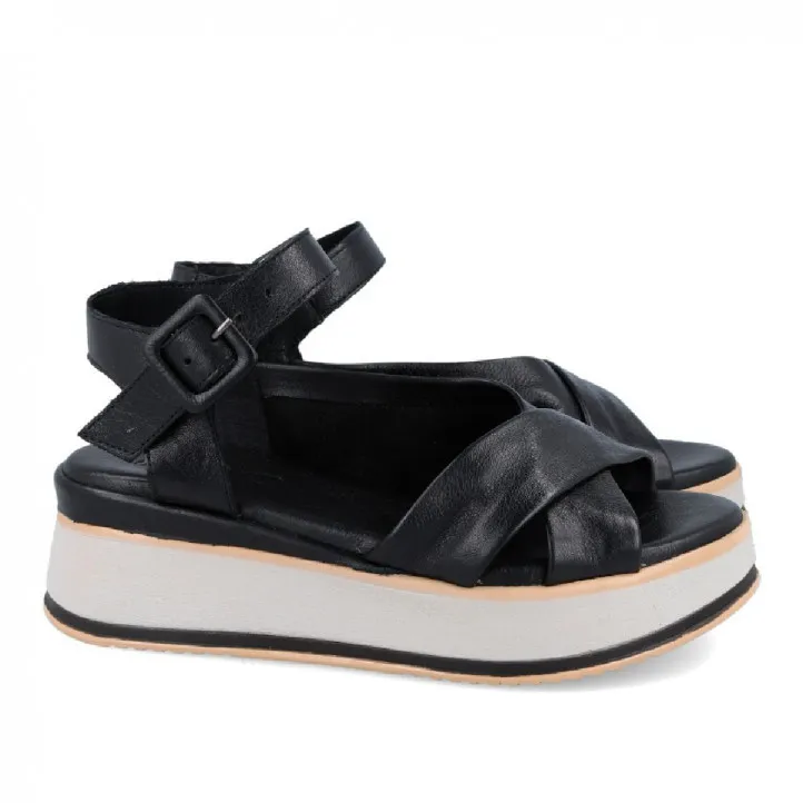 SANDALIA PLATAFORMA W&F CADAQUES C35451111 A4 WALK AND FLY