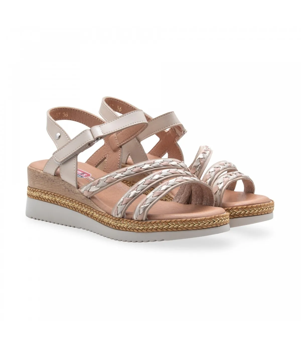 SANDALIAS CASUAL CUÑA MUJER DOSPIES 2837