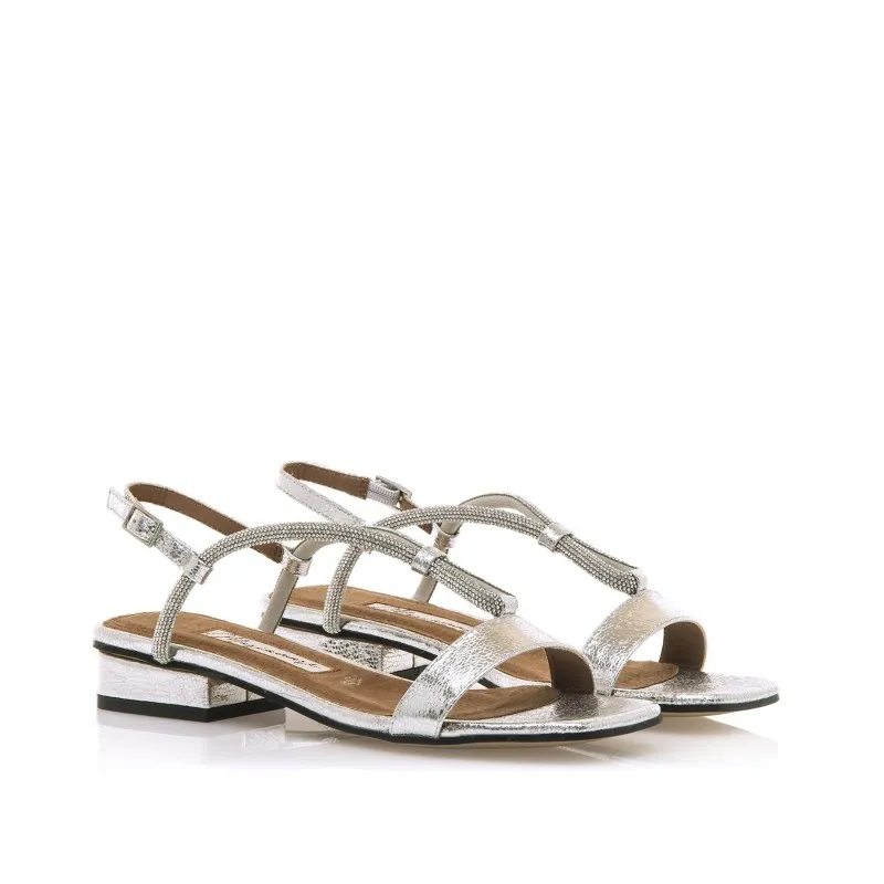 Sandalias Casual de Mujer MARIAMARE 68446 Plata 57118