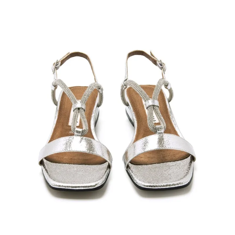 Sandalias Casual de Mujer MARIAMARE 68446 Plata 57118