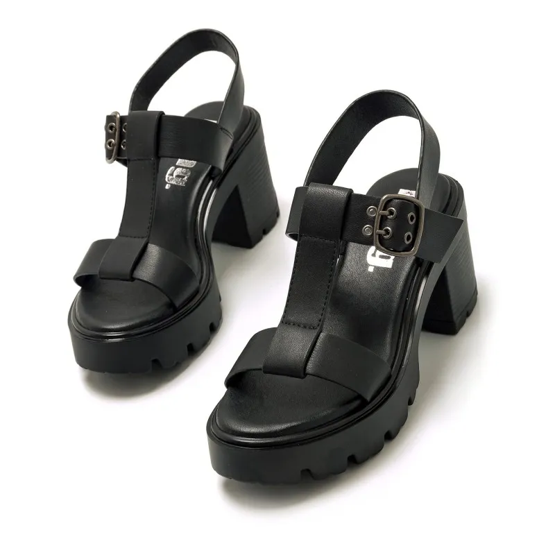 Sandalias Casual de Mujer MTNG EMELINE Negro 56935