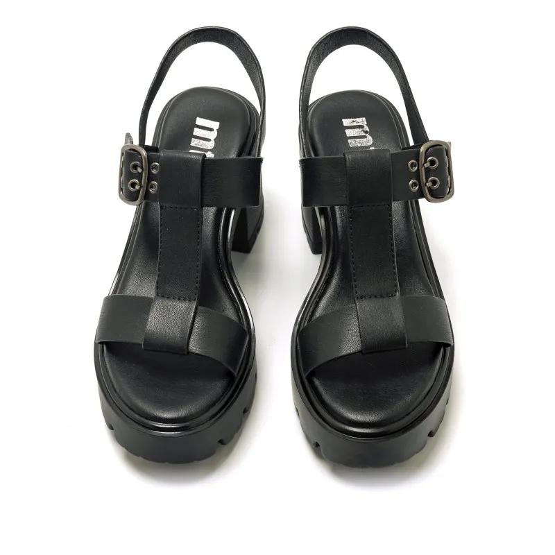 Sandalias Casual de Mujer MTNG EMELINE Negro 56935