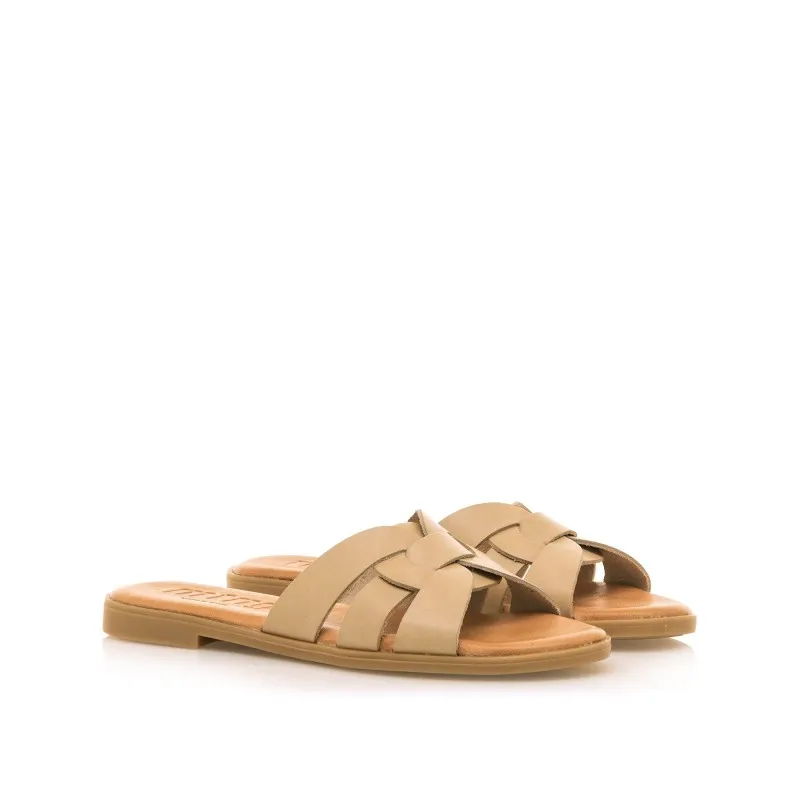 Sandalias Casual de Mujer MTNG MARIA Beige 57564