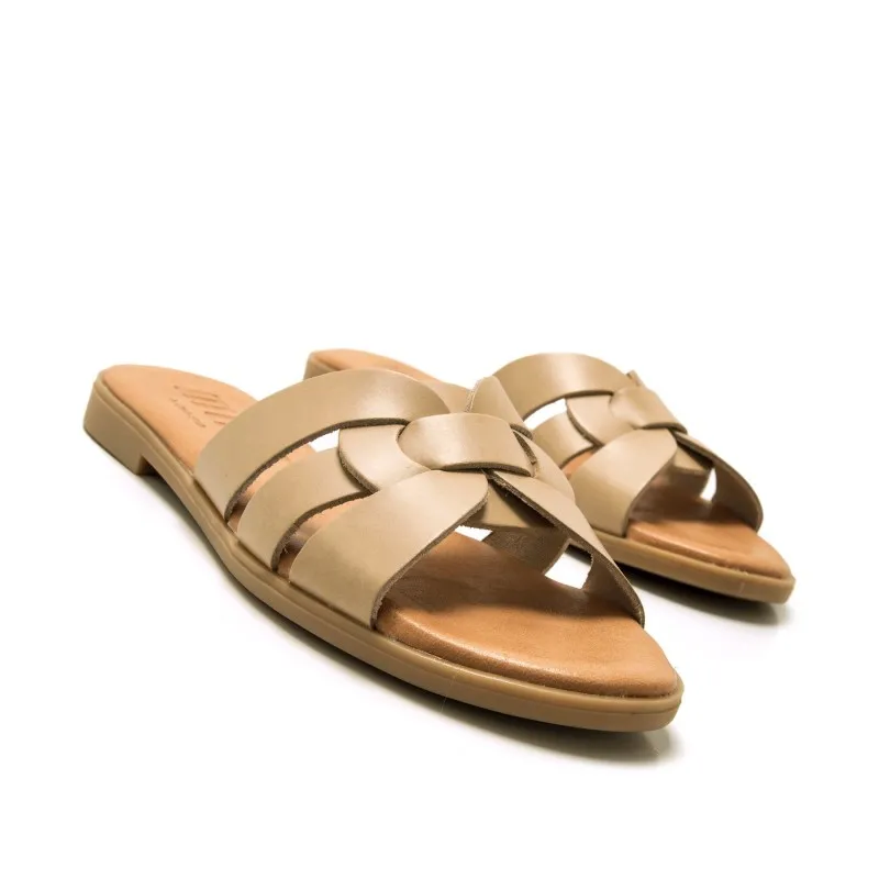 Sandalias Casual de Mujer MTNG MARIA Beige 57564