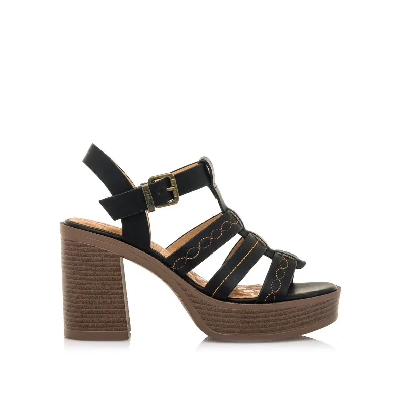 Sandalias Casual de Mujer MTNG NEW 67 Negro 54736