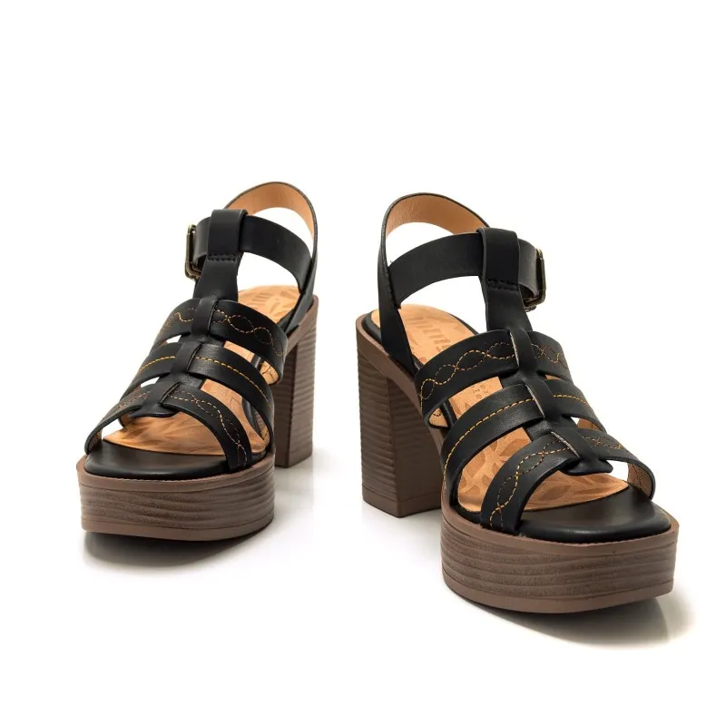 Sandalias Casual de Mujer MTNG NEW 67 Negro 54736