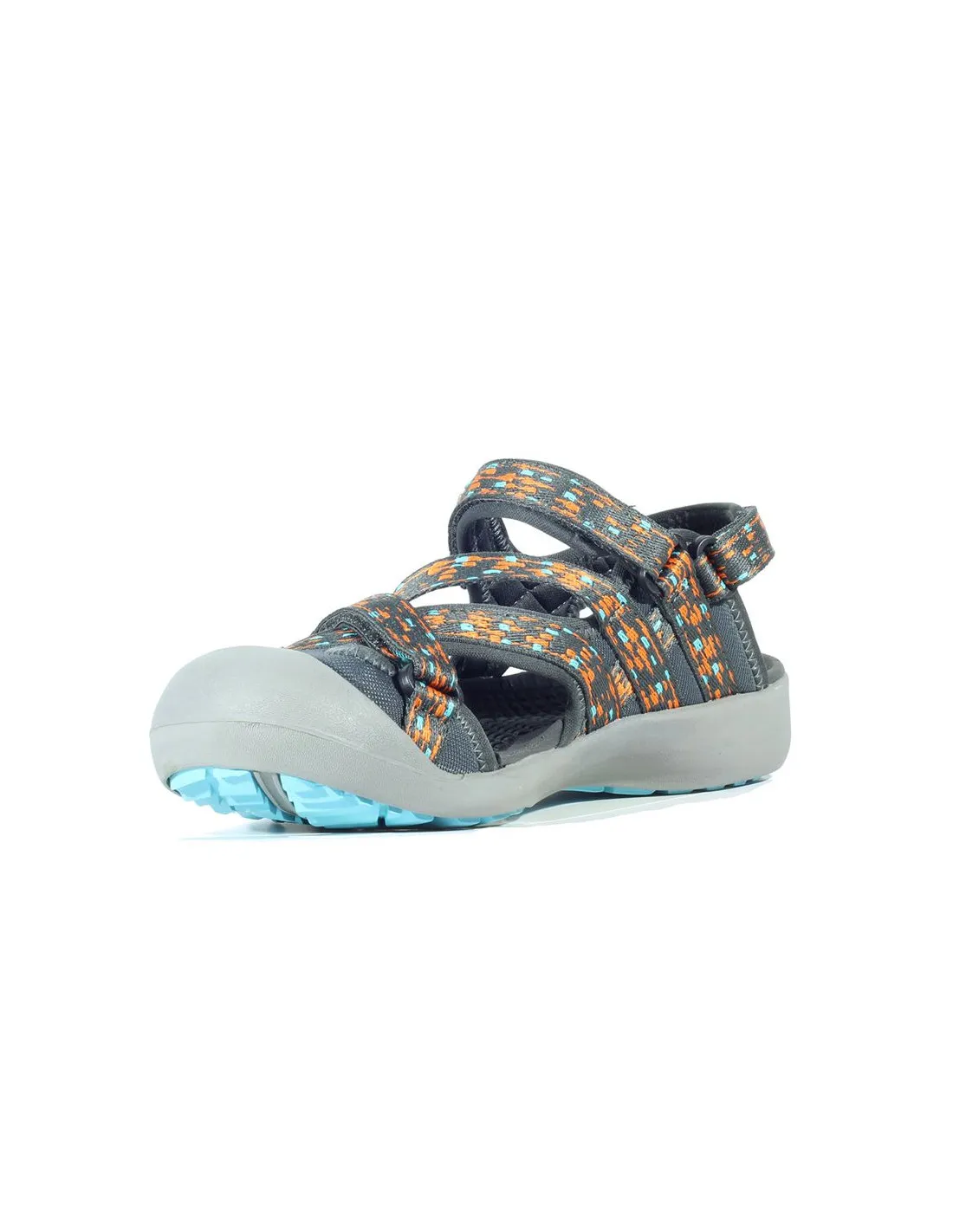 SANDALIAS DE MONTAñA HITEC MUNDA CHARCOALRED ORANGEBLUE CURAçAO MUJER