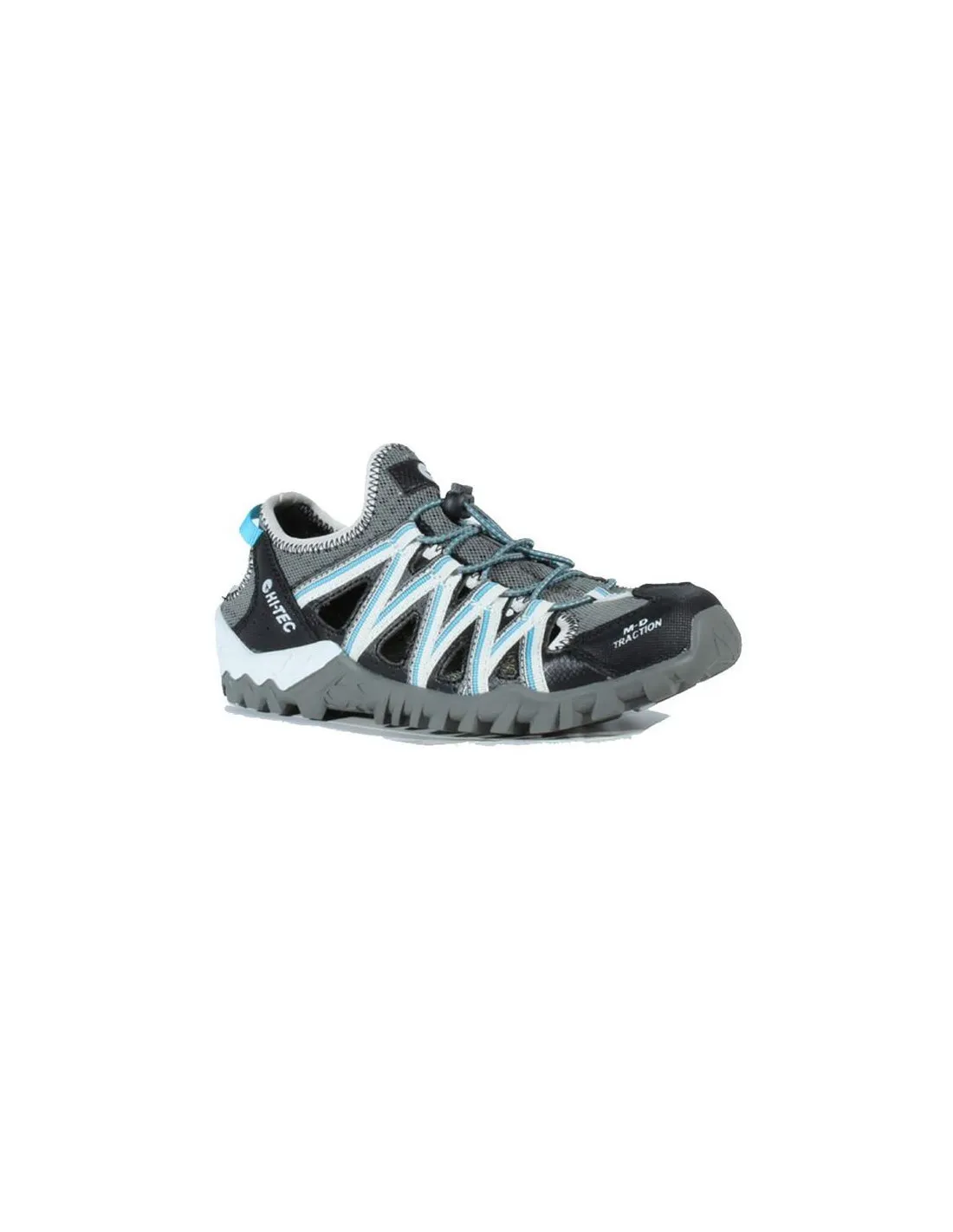 SANDALIAS DE MONTAñA HITEC NARVAL NG MUJER GRIS/NEGRO