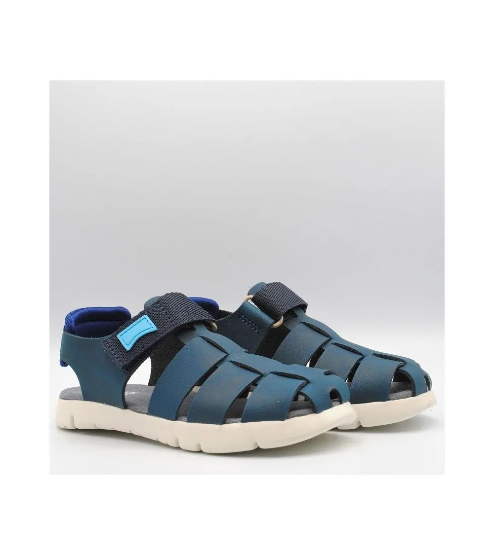 SANDALIAS ORUGA CAMPER MARINO