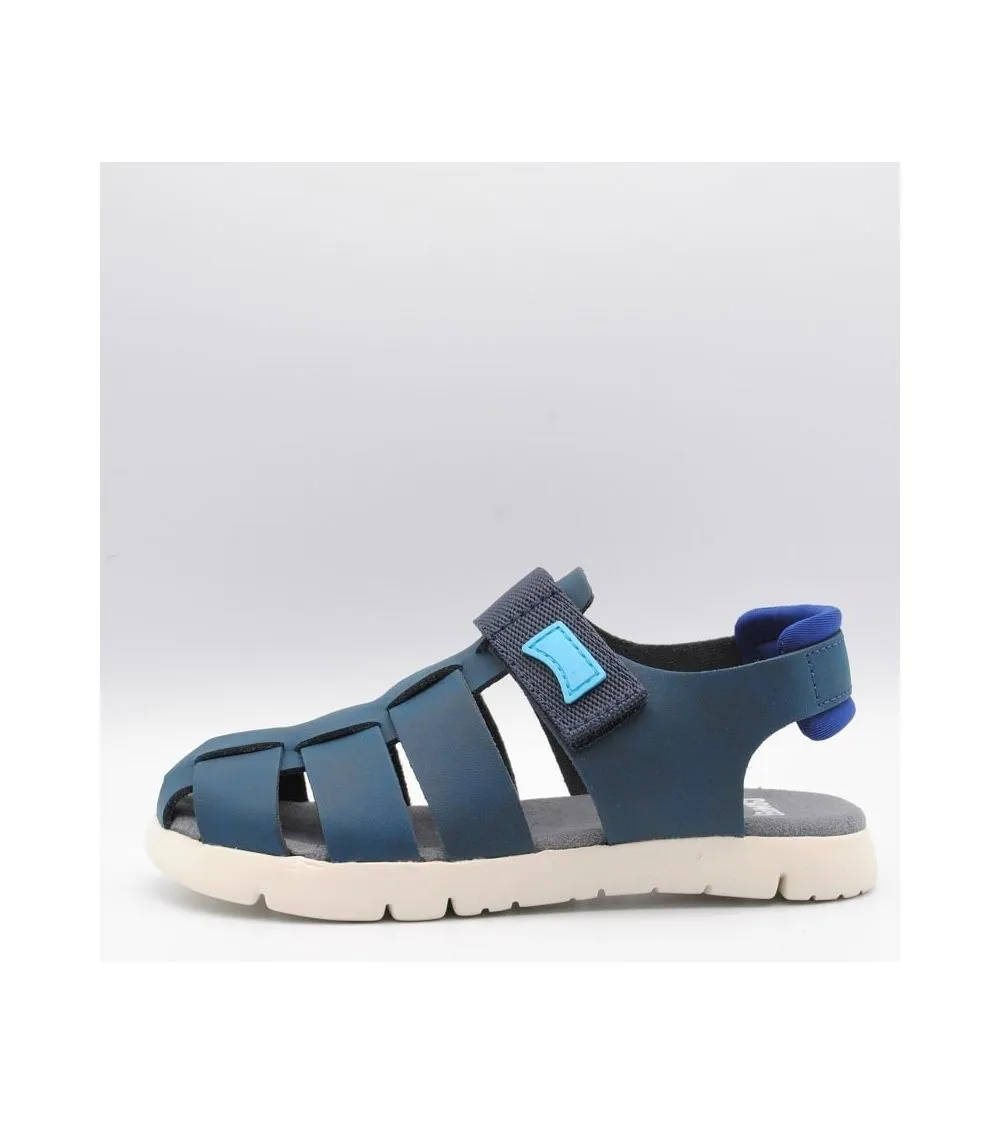SANDALIAS ORUGA CAMPER MARINO