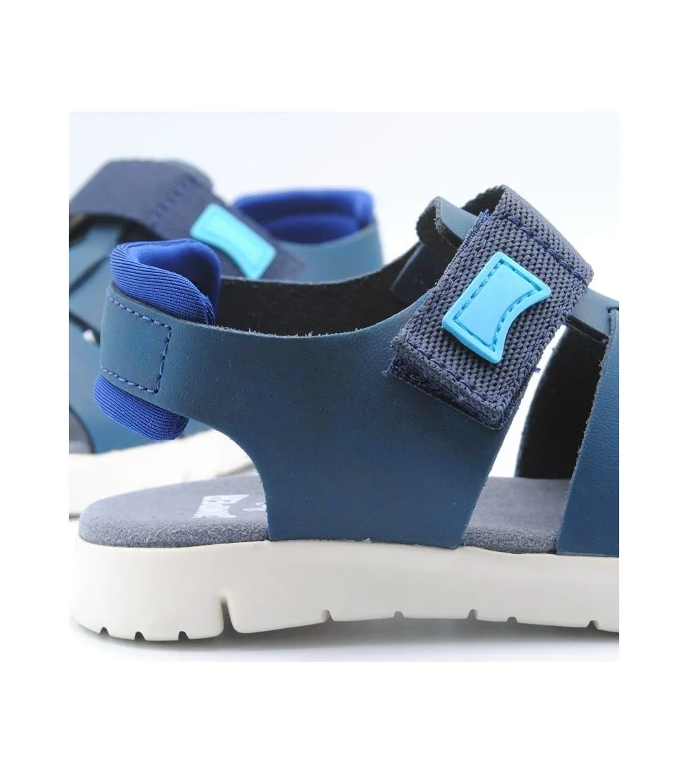 SANDALIAS ORUGA CAMPER MARINO