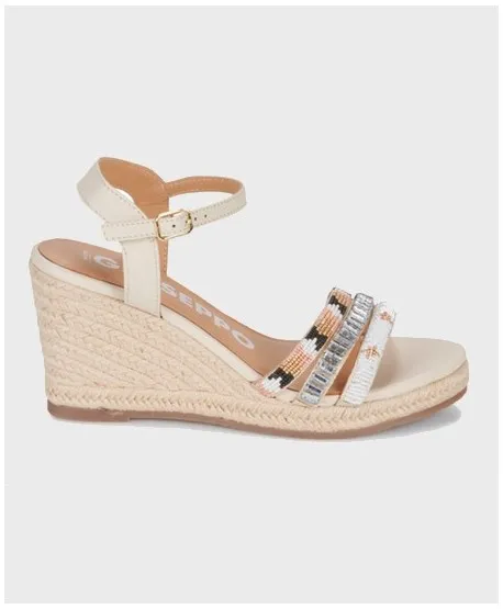 Sandalias Plataforma GIOSEPPO Bacoor Blanco Mujer