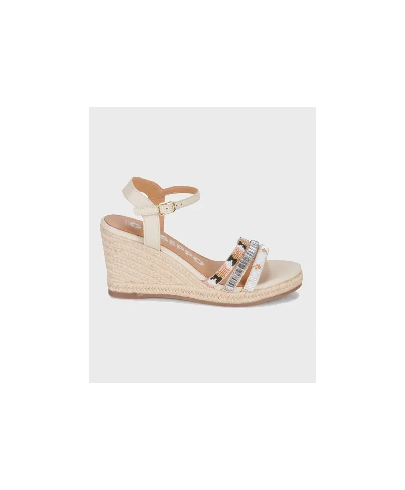 Sandalias Plataforma GIOSEPPO Bacoor Blanco Mujer