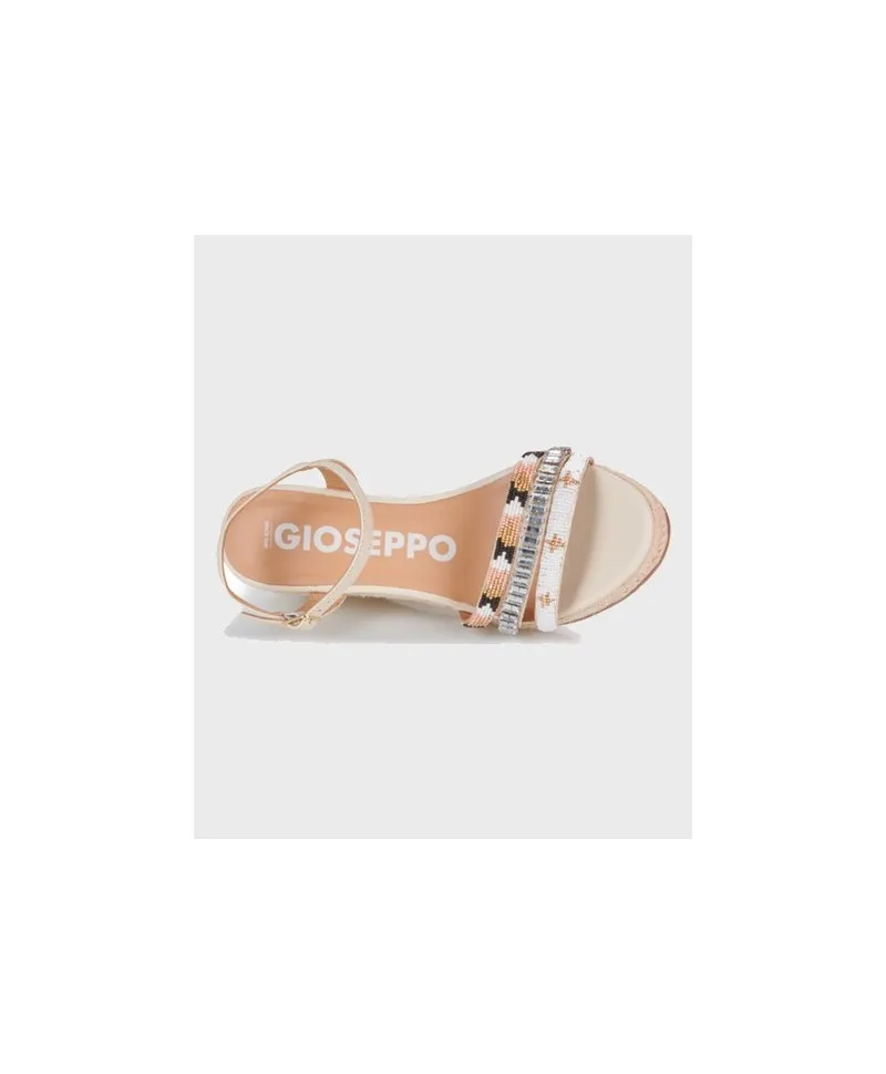 Sandalias Plataforma GIOSEPPO Bacoor Blanco Mujer