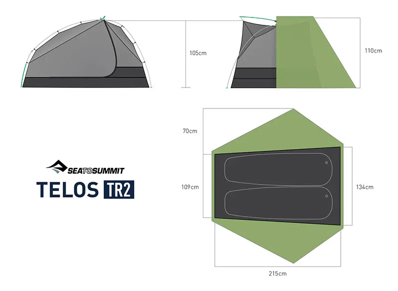 sea to summit Telos Tr2