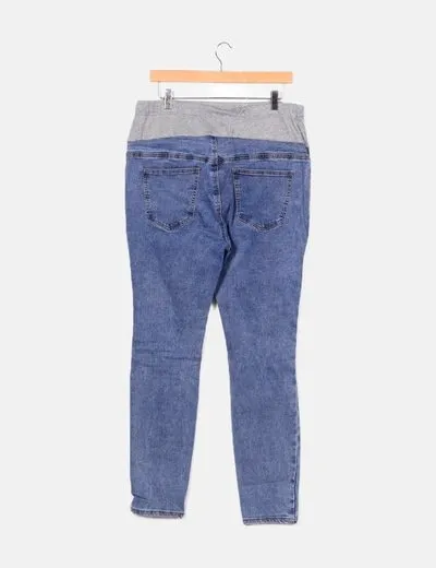 SHEIN Jeans azul premamá