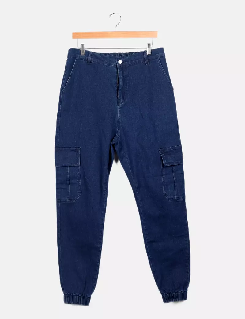 SHEIN Jeans cargo azul