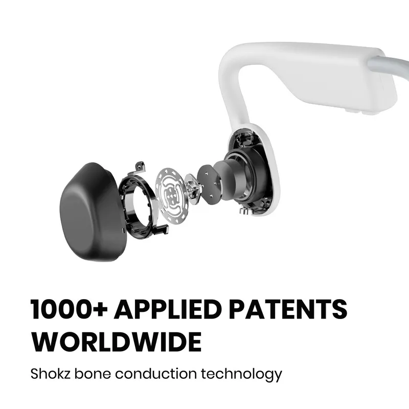 SHOKZ OpenMove White Transmisión Ósea