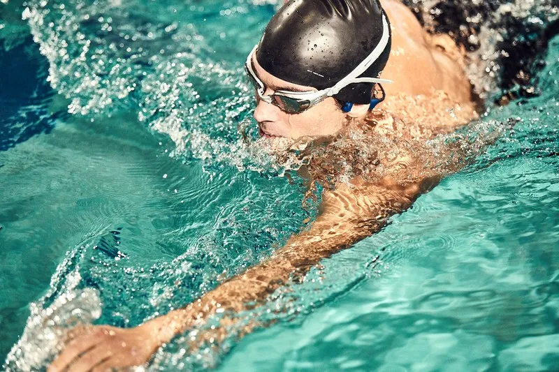 SHOKZ OpenSwim Black MP3 Acuático de Transmisión Ósea