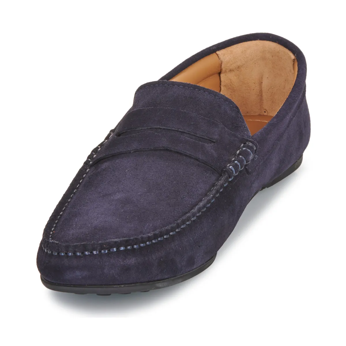 SLHSERGIO SUEDE PENNY DRIVING