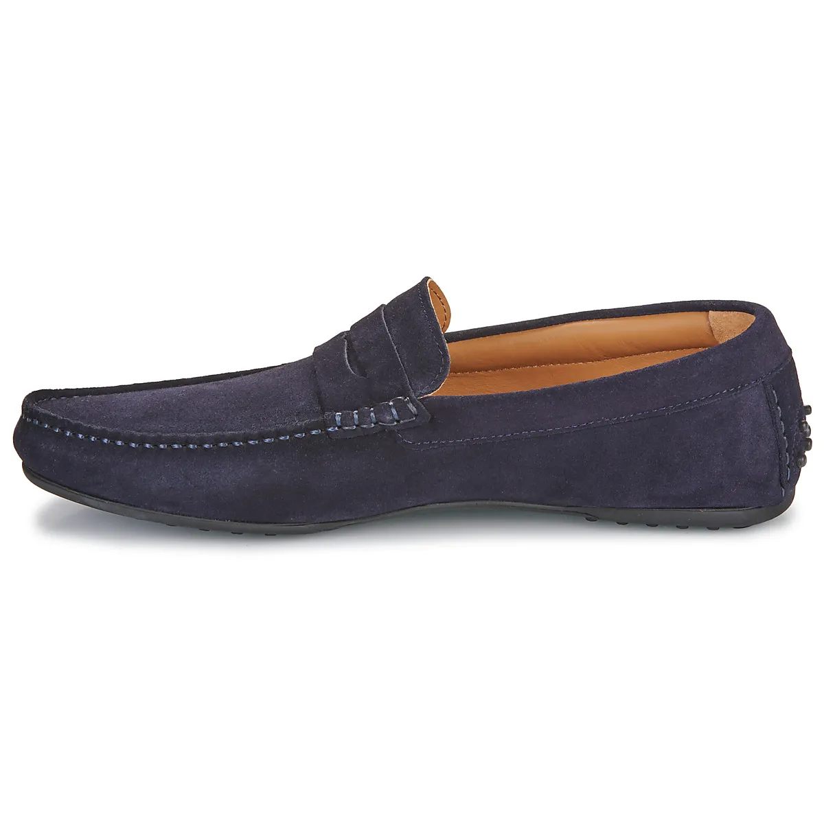 SLHSERGIO SUEDE PENNY DRIVING