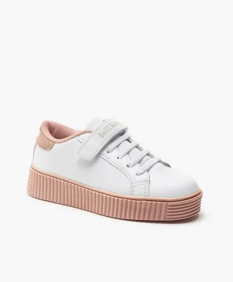 Sneakers LELLI KELLY Plataforma Blanco Rosa Niña