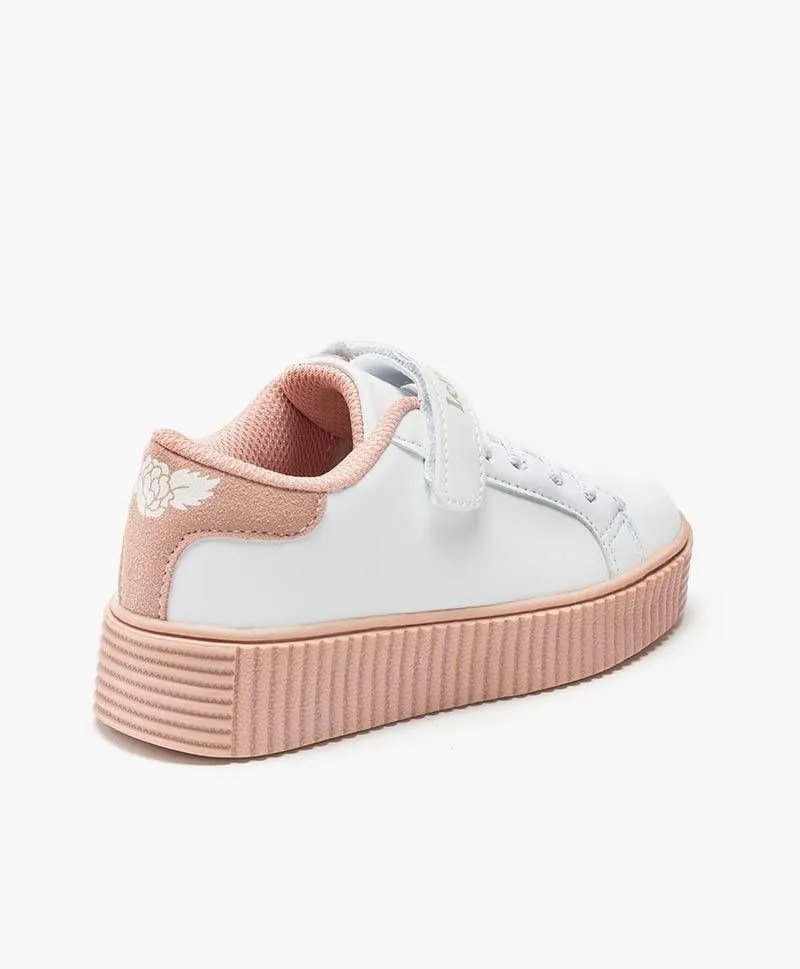 Sneakers LELLI KELLY Plataforma Blanco Rosa Niña