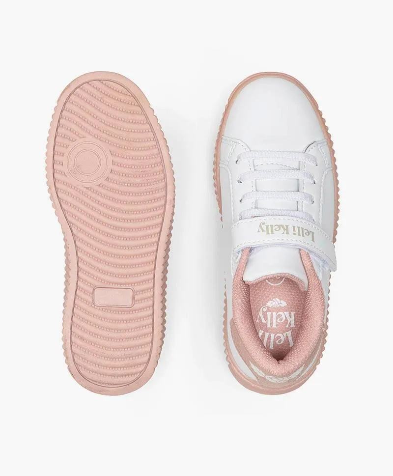 Sneakers LELLI KELLY Plataforma Blanco Rosa Niña