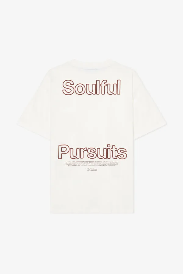 SOULFUL PURSUITS OFF WHITE TEE