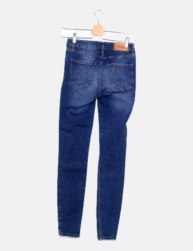 Springfield Jeans azul básico