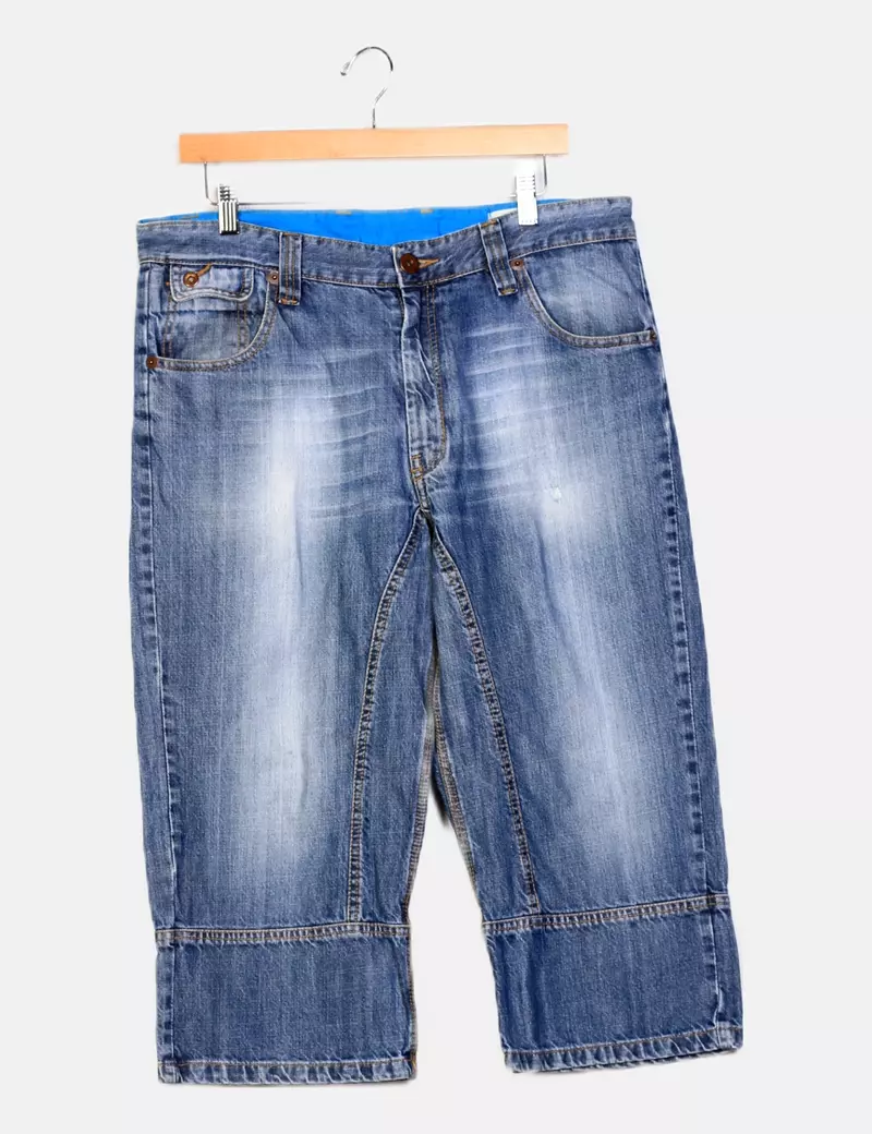 Springfield Pantalón azul denim
