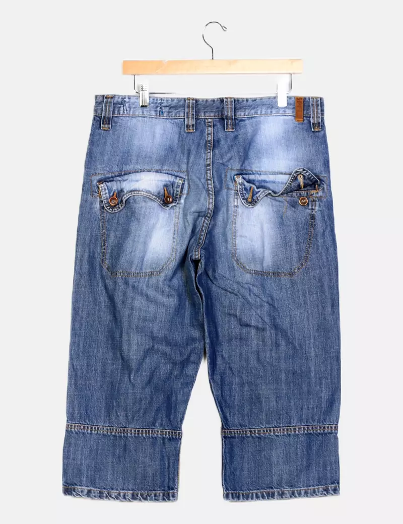 Springfield Pantalón azul denim