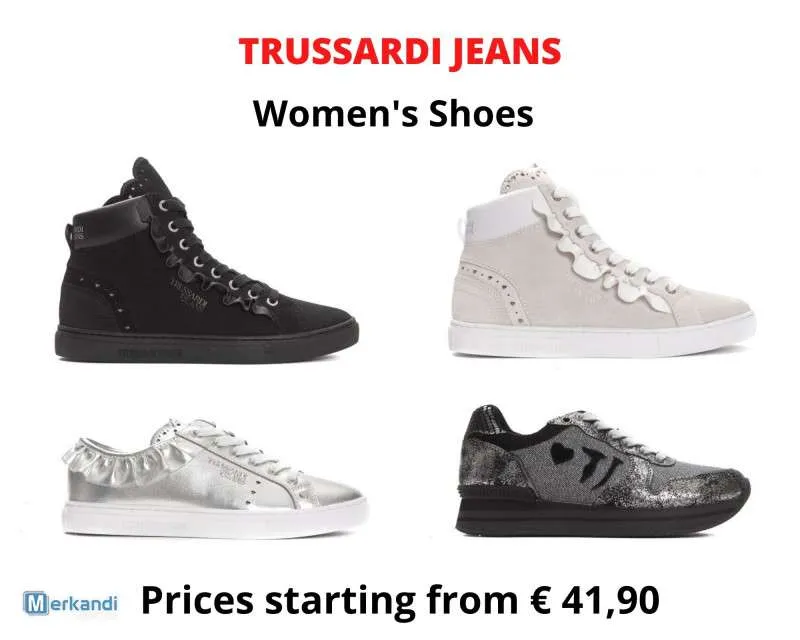 STOCK SNEAKERS MUJER TRUSSARDI JEANS