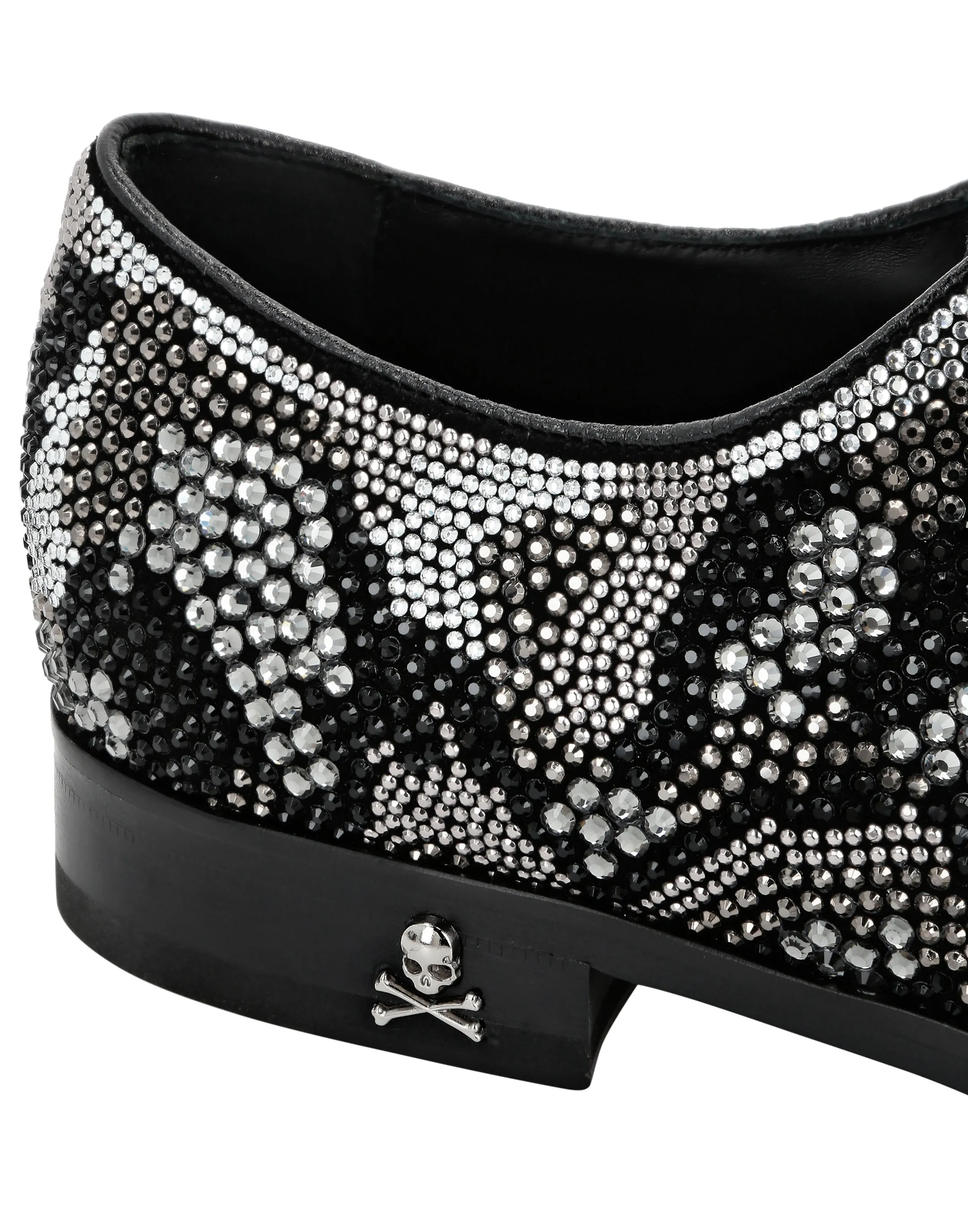 Strass Lace Up Shoes Camouflage
