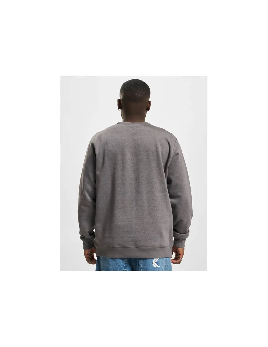 Sudadera Columbia Logo Fleece Crew Gris Hombre